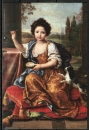 Ansichtskarte von Pierre Mignard (1612-1695) - "Fräulein De Blois"