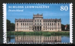 Bund 3123 als sauber gestempelte lose Marke 80 Cent Schloss Ludwigslust als Nassklebe-Marke