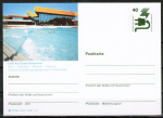 Bund 699 als Ganzsachen-Bild-Postkarte mit eingedruckter Marke 40 Pf Unfallverhütung - Postkarte mit neuem Adress-Vordruck - ungebraucht