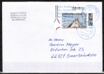 Bund 3760 als portoger. EF mit 85 Cent Wilhelm-Leuschner-Platz, Leipzig auf Inlands-Brief bis 20g von 2023-2024, codiert, zustzl. Maschinenstempel