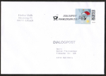 Bund 3736 als portoger. EF mit 61 Cent Briefe-Dauerserie aus Bogen mit SR auf Inlands-Dialogpost 14x20 cm �ber 50g von 2023