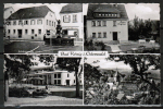 AK Bad K�nig, Sch�nberger Hof und Haus Regina, gelaufen 1960