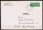 Bund 1020 als portoger. EF mit 60 Pf Otto Hahn auf Inlands-Brief bis 20g von 1979-1982