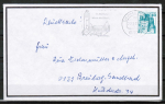 Bund 915 als portoger. EF mit grüner 40 Pf B+S - Marke aus Rolle auf Briefdrucksache bis 20g von 1977-1978