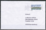 Bund ATM 2 - Nadeldruck - Marke zu 100 Pf als portoger. EF auf Inlands-Brief bis 20g von 1993-1997