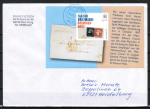 Bund 3623 als portoger. EF mit 80 Cent Tag der Briefmarke 2021 / Mauritius-Brief als Philatelie-Block auf Inlands-Brief bis 20g von 2021, codiert