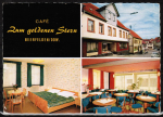 Ansichtskarte Oberzent / Beerfelden, Cafe "Zum goldenen Stern" - um 1970, Karte stark abgegriffen, Eckknicke rechts oben, Marke entfernt