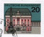 Bund 424 als portoger. EF mit 20 Pf Bonn auf Inlands-Brief bis 20g von 1965-1966 im Ankauf gesucht !