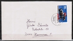 Bund 968 als 10 Pf berfrankierte EF mit 70 Pf Sport 1978 auf Inlands-Brief bis 20g von 1980