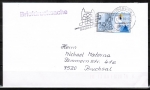 Berlin 783 als portoger. EF mit 80 Pf Jugend 1987 auf Briefdrucksache bis 20g von 1990 im Bundesgebiet mit Bund-Stempel, codiert