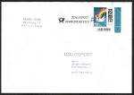Bund 3735 als portoger. EF mit 48 Cent Briefe-Dauerserie aus Bogen mit Strichcode-ER auf Inlands-Dialogpost 14x20 cm / bis 50g von 2023