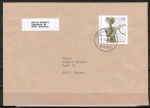 Bund 2436 als portoger. EF mit 144 Cent Keltenfürst vom Glauberg auf "kleinformatigem" Inlands-Brief über 50g von 2005, B6-Format