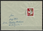 Bund 399 als portoger. EF mit 20 Pf Vogelfluglinie auf Inlands-Brief bis 20g von 1963-1964