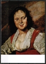 Ansichtskarte von Frans Hals (1580/84-1666) - "Die Zigeunerin"