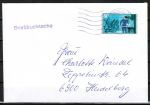 Berlin 757 als portoger. EF mit 80 Pf Jugend 1986 auf Briefdrucksache bis 20g vom Oktober 1989 von Berlin ins Bundesgebiet