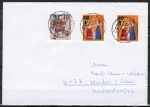 Bund 705 als portoger. Mischfrankatur-Brief mit 20 Pf Wohlfahrt 1971