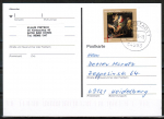 Bund 2429 als portoger. EF mit 45 Cent Weihnachten 2004 auf Inlands-Postkarte von 2004-2019, codiert