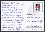 Bund 1528 als portoger. EF mit 60 Pf 700 Jahre Stadt auf Inlands-Postkarte von 1991-1993