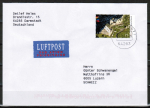 Bund 2940 als portoger. EF mit 75 Cent Pfälzer Hütte auf Auslands-Brief bis 20g von 2012-2014 in die Schweiz, codiert