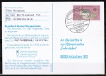 Bund 969 als portoger. EF mit 40 Pf Europa 1978 auf Inlands-Postkarte von 1978