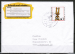 Bund 1092 als portoger. EF mit 60 Pf Jugend 1981 auf Inlands-Brief bis 20g von 1981-1982