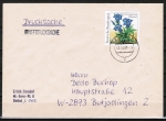 Bund 1507 als portoger. EF mit 80 Pf Rennsteiggarten auf Briefdrucksache bis 20g von 1991-1993