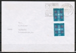 Bund 648 als portoger. MeF mit 2x 20 Pf Katholikentag auf Inlands-Brief bis 20g von 1973