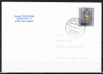 Bund 1297 als portoger. EF mit 70 Pf Wohlfahrt 1986 auf Auslands-Postkarte von 1986-1989 nach Polen, AnkStpl.