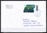 Bund 3738 als portoger. EF mit 85 Cent Insel Mainau auf Inlands-Brief bis 20g von 2023-heute, codiert