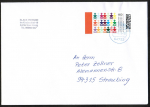 Bund 3710 als portoger. EF mit 160 Cent kumenischer Rat auf Inlands-Brief 14x20 cm von 2022-2024, 20 cm lang