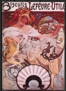Ansichtskarte von Alfons Mucha (18??-1939) - (ohne Titel - "Biscuits Lefevre Utile" Nr. CP 131)