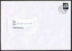 Bund 3351 als portoger. EF mit 145 Cent Blumen / Jungfer im Grnen aus Rolle auf C5-Inlands-Fenster-Brief von 2018-2019, ca. 22,7 cm lang, Zahnfehler