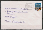 Bund 1482 als portoger. EF mit 100 Pf Grenzöffnung aus Bogen auf Inlands-Brief bis 20g von 1990-1997