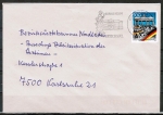 Bund 1482 als portoger. EF mit 100 Pf Grenzffnung aus Bogen auf Inlands-Brief bis 20g von 1990-1997
