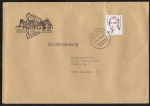 Bund 1305 als portoger. EF mit 80 Pf Clara Schumann auf Inlands-Büchersendung 100-250g von 1989-1993, 14x20 cm