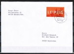 Bund 3164 als portoger. EF mit 62 Cent Leipzig auf Inlands-Brief bis 20g von 2015, codiert
