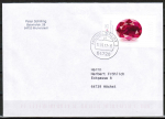 Bund 2901 als portoger. EF mit 55 Cent Wohlfahrt 2012 als Nassklebe-Marke auf Inlands-Brief bis 20g von 2012, codiert