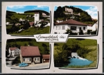 Ansichtskarte Oberzent / Gammelsbach mit 4 Ortsansichten, coloriert, um 1965