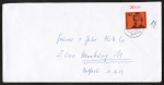 Bund 792 als portoger. EF mit 40 Pf Helene Lange ER-Marke re. o. auf Langformat-Inlands-Brief bis 20g von wohl 1974, 22 cm lang, Datum nicht eindeutig