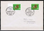 Bund 715 als portoger. MeF mit 2x 25 Pf "Flachdruck" auf Inlands-Brief "20-50g" mit ESST von 1972