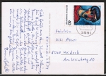 Bund 799 als portoger. EF mit 40 Pf A.v.Jawlensky auf Inlands-Postkarte von 1974-1978
