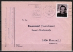 Bund 504 als portoger. EF mit 20 Pf Nathan Söderblom auf Inlands-Brief bis 20g vom Januar bis März 1966
