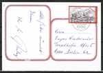 Bund 622 als portoger.. EF mit 30 Pf Oberammergau auf Orts-Postkarte innerhalb Berlins von 1981