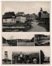 Werbe-Klapp-Ansichtskarte Michelstadt / Vielbrunn Privatpension Weyrich - Adam Weyrich, um 1930