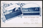 Litho-AK Michelstadt / Bremhof, mit Gasthaus "Zum Bremhof" - Anton Stier, gelaufen 1902