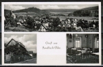 AK Breuberg / Sandbach, Gasthaus und Pension "Zur Sonne", mit Kino - Willi Hilbert, um 1955