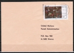 Bund 1029 als portoger. EF mit 90 Pf Paul Klee auf Auslands-Brief bis 20g von 1980 nach Österreich