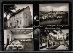 Ansichtskarte Oberzent / Beerfelden, Gasthaus und Metzgerei "Zur Glocke" - Schwbel & Bormuth, gelaufen 1963