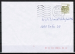 Bund 1140 als portoger. EF mit 80 Pf B+S - Serie aus Rolle im Letterset-Druck auf Inlands-Brief bis 20g von 1987-1989