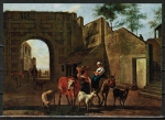 Ansichtskarte von Gerrit Berckheyde (1638-1698) - Stadtansicht